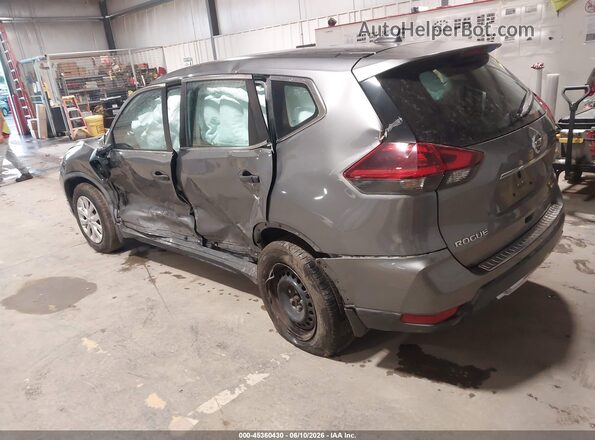 KNMAT2MV9JP588177 2018 NISSAN ROGUE Gray Задня ліва чверть
