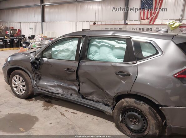 KNMAT2MV9JP588177 2018 NISSAN ROGUE Gray Вид спереду