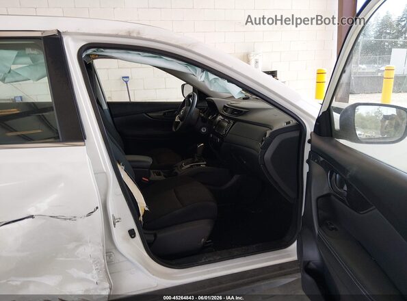KNMAT2MV9KP534783 2019 NISSAN ROGUE White წინა სალონის ხედი