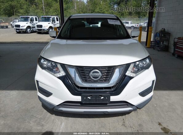 KNMAT2MV9KP534783 2019 NISSAN ROGUE White ხელსაწყოთა პანელის ხედი