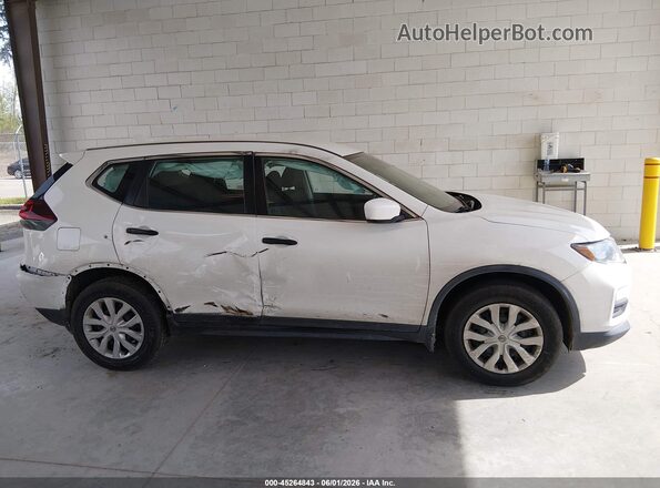 KNMAT2MV9KP534783 2019 NISSAN ROGUE White უკანა სალონის ხედი