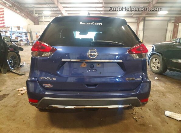 KNMAT2MV9KP543077 2019 NISSAN ROGUE Синий 