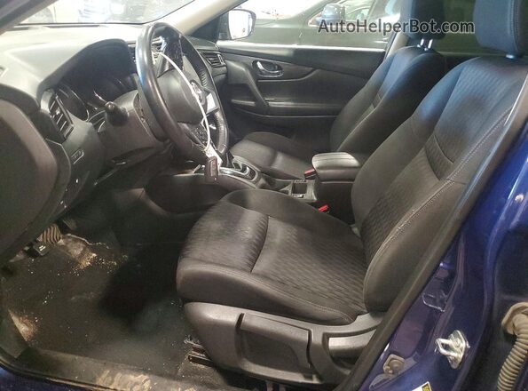 KNMAT2MV9KP543077 2019 NISSAN ROGUE Синий 