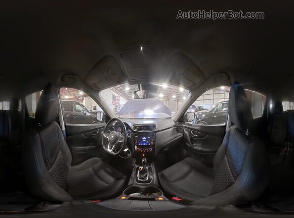 KNMAT2MV9KP543077 2019 NISSAN ROGUE Синий 
