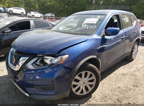 KNMAT2MV9KP543113 2019 NISSAN ROGUE Blue Przód lewy