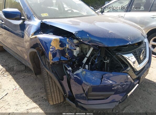 KNMAT2MV9KP543113 2019 NISSAN ROGUE Blue Widok z przodu