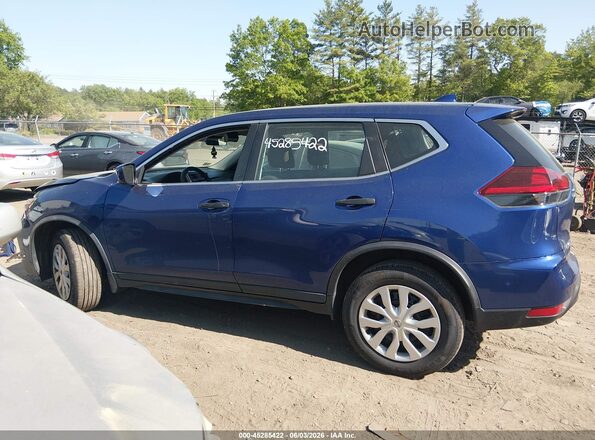 KNMAT2MV9KP543113 2019 NISSAN ROGUE Blue Widok wnętrza 360 stopni
