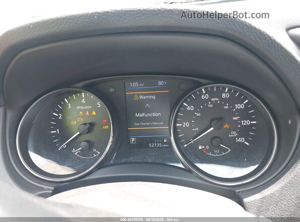 KNMAT2MV9LP510906 2020 NISSAN ROGUE Gray Vista de los asientos traseros
