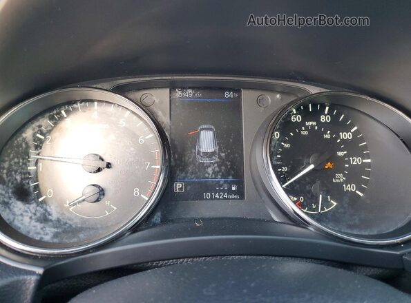 KNMAT2MV9LP529035 2020 NISSAN ROGUE Gray Вид щитка приладів