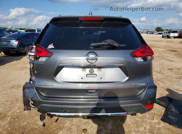 KNMAT2MV9LP529035 2020 NISSAN ROGUE Gray Вид ззаду