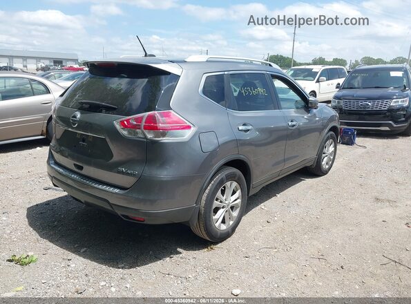 KNMAT2MVXGP614777 2016 NISSAN ROGUE Silver Հետևի աջ