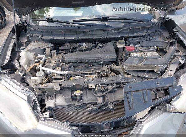 KNMAT2MVXGP614777 2016 NISSAN ROGUE Silver Հետևի տեսք