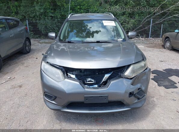 KNMAT2MVXGP614777 2016 NISSAN ROGUE Silver Սարքավորումների վահանակի տեսք
