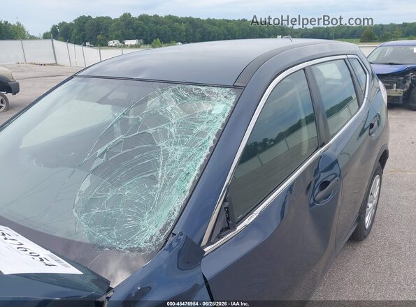 KNMAT2MVXGP617341 2016 NISSAN ROGUE Blue Rear interior view