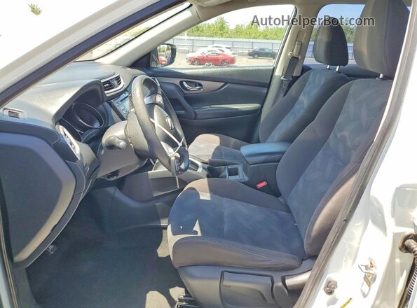 KNMAT2MVXGP630641 2016 NISSAN ROGUE White Вид салону спереду