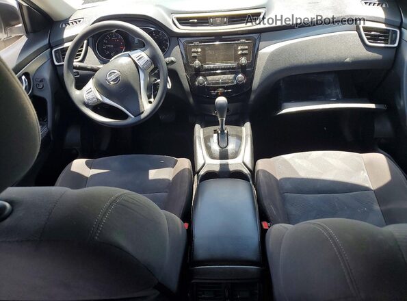 KNMAT2MVXGP630641 2016 NISSAN ROGUE White Вид панелі приладів