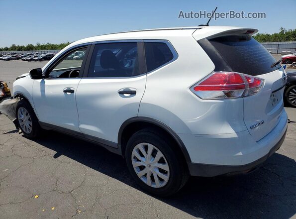 KNMAT2MVXGP630641 2016 NISSAN ROGUE White Задня ліва чверть