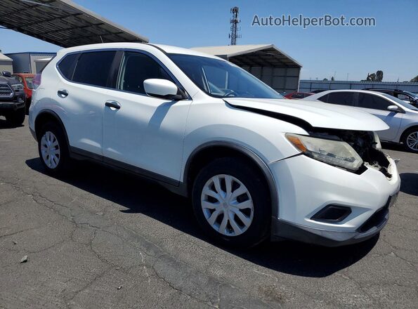 KNMAT2MVXGP630641 2016 NISSAN ROGUE White Передня права чверть