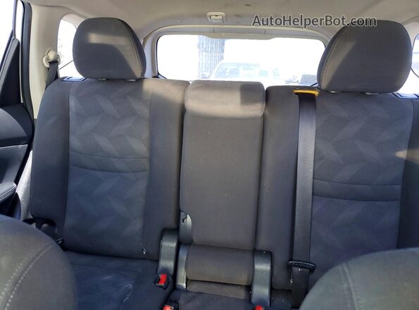 KNMAT2MVXGP630641 2016 NISSAN ROGUE White Вид задніх сидінь