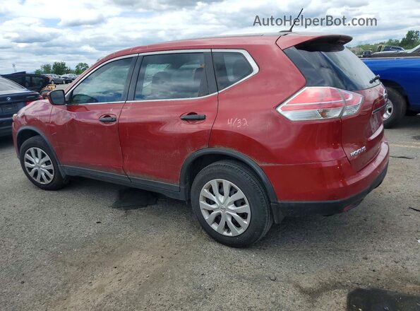 KNMAT2MVXGP643356 2016 NISSAN ROGUE Maroon 