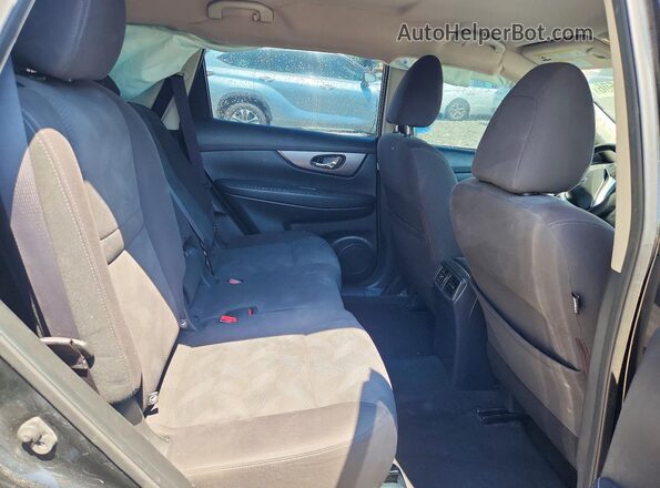 KNMAT2MVXGP666538 2016 NISSAN ROGUE Black Rear seats view