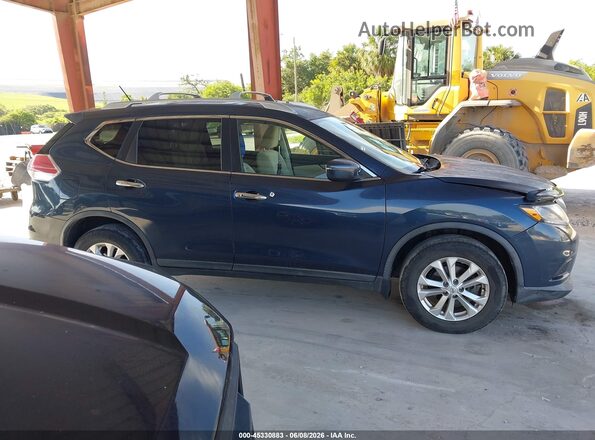KNMAT2MVXGP681251 2016 NISSAN ROGUE Dark Blue 
