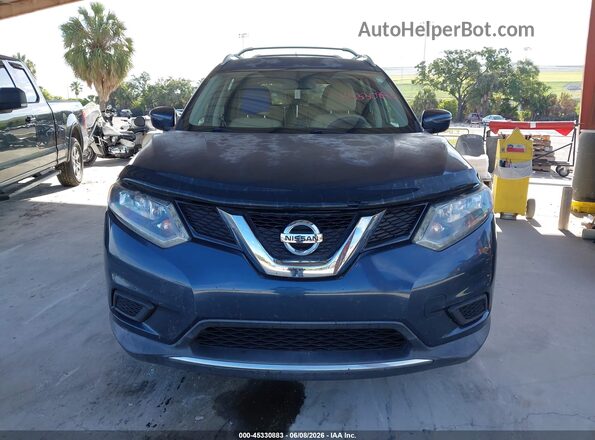 KNMAT2MVXGP681251 2016 NISSAN ROGUE Dark Blue 