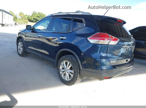 KNMAT2MVXGP681251 2016 NISSAN ROGUE Dark Blue 