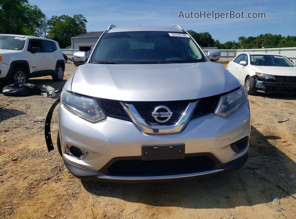 KNMAT2MVXGP698745 2016 NISSAN ROGUE Silver 