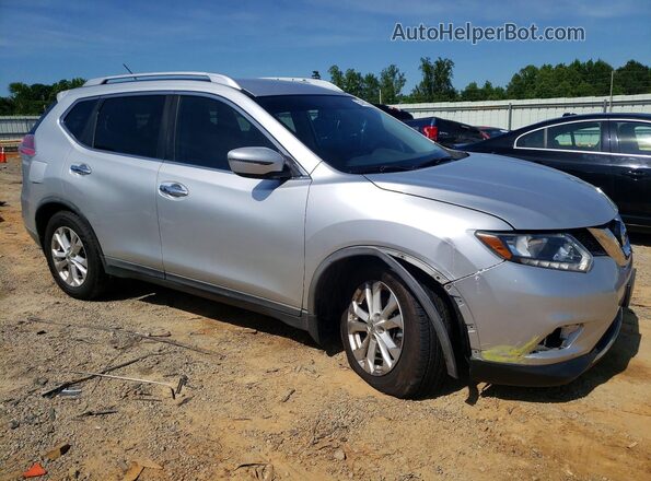 KNMAT2MVXGP698745 2016 NISSAN ROGUE Silver 