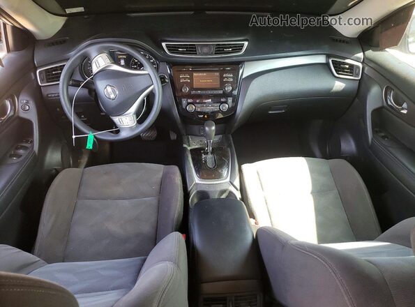 KNMAT2MVXGP698745 2016 NISSAN ROGUE Silver 