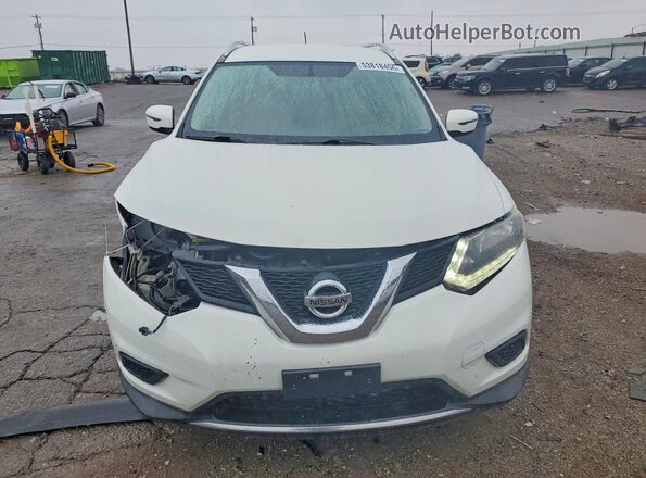 KNMAT2MVXGP720792 2016 NISSAN ROGUE White Դիմացի տեսք