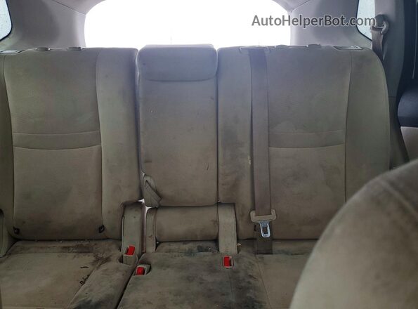 KNMAT2MVXGP720792 2016 NISSAN ROGUE White Հետևի նստատեղերի տեսք
