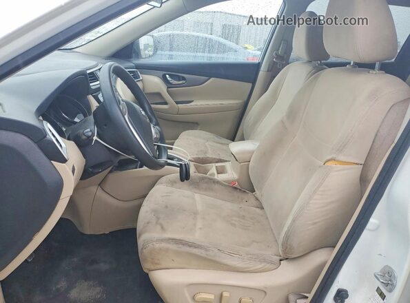 KNMAT2MVXGP720792 2016 NISSAN ROGUE White Սալոնի դիմացի տեսք