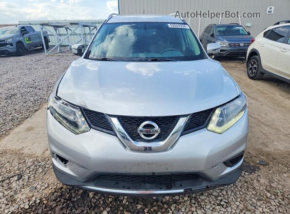KNMAT2MVXGP728181 2016 NISSAN ROGUE Серебряный 