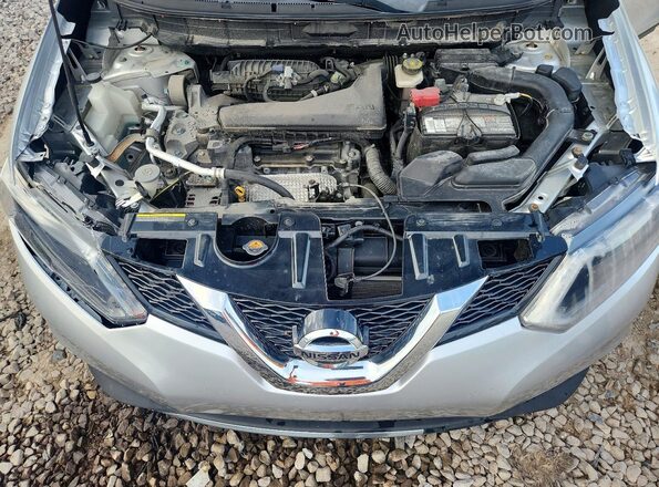 KNMAT2MVXGP728181 2016 NISSAN ROGUE Серебряный 