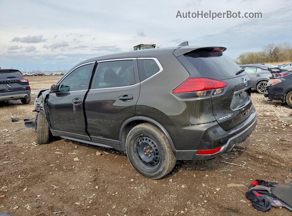 KNMAT2MVXHP544103 2017 NISSAN ROGUE Green უკანა მარცხენა