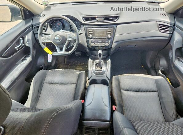 KNMAT2MVXHP545008 2017 NISSAN ROGUE White Առջևի վահանակի տեսք