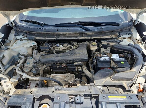 KNMAT2MVXHP545008 2017 NISSAN ROGUE White Շարժիչի բաժամունքի տեսք