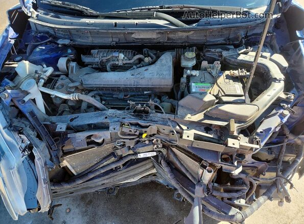 KNMAT2MVXHP572595 2017 NISSAN ROGUE Blue 