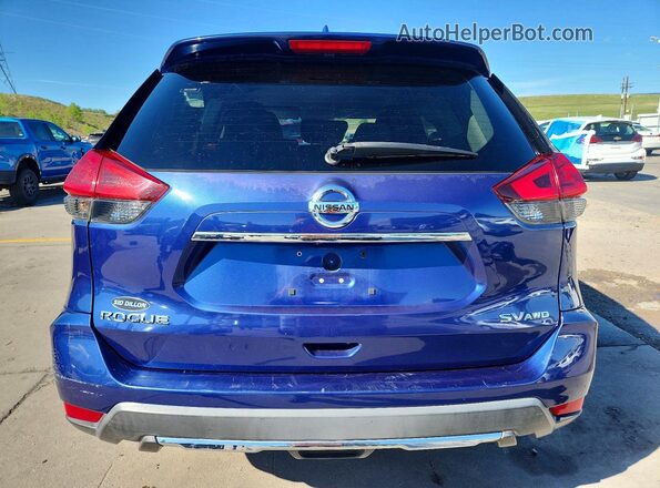 KNMAT2MVXHP572595 2017 NISSAN ROGUE Blue 