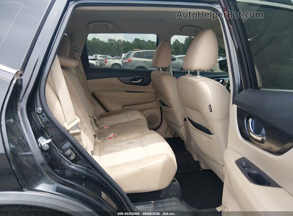 KNMAT2MVXHP600878 2017 NISSAN ROGUE Black VIN კოდის სტიკერის ხედი