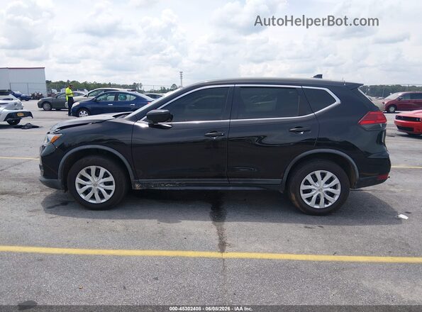 KNMAT2MVXHP600878 2017 NISSAN ROGUE Black სალონის 360-გრადუსიანი ხედი