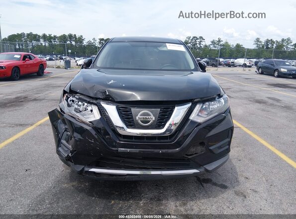 KNMAT2MVXHP600878 2017 NISSAN ROGUE Black ხელსაწყოთა პანელის ხედი