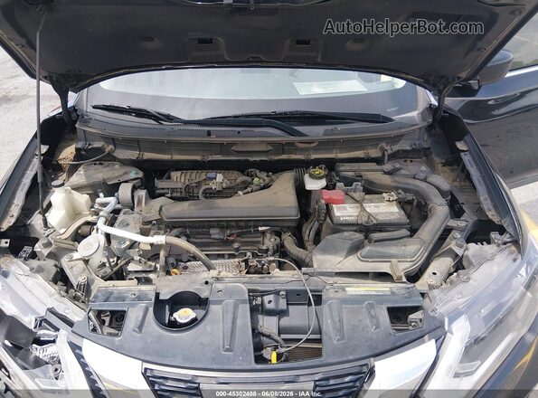 KNMAT2MVXHP600878 2017 NISSAN ROGUE Black უკანა ხედი