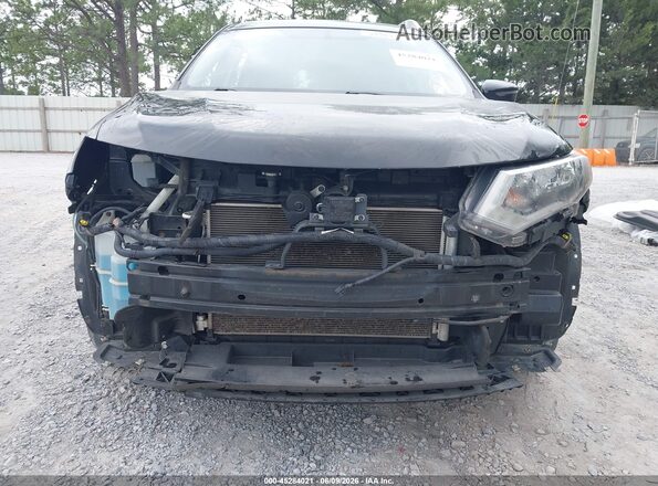 KNMAT2MVXHP603828 2017 NISSAN ROGUE Black Widok z przodu