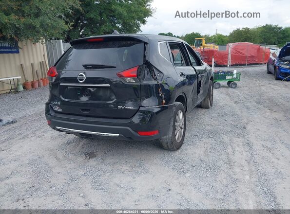 KNMAT2MVXHP603828 2017 NISSAN ROGUE Black Tył prawy