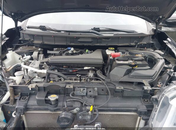 KNMAT2MVXHP603828 2017 NISSAN ROGUE Black Widok z tyłu