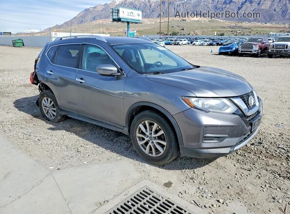 KNMAT2MVXJP525847 2018 NISSAN ROGUE Gray Front right