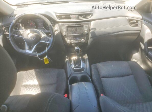 KNMAT2MVXJP525847 2018 NISSAN ROGUE Gray Dashboard view